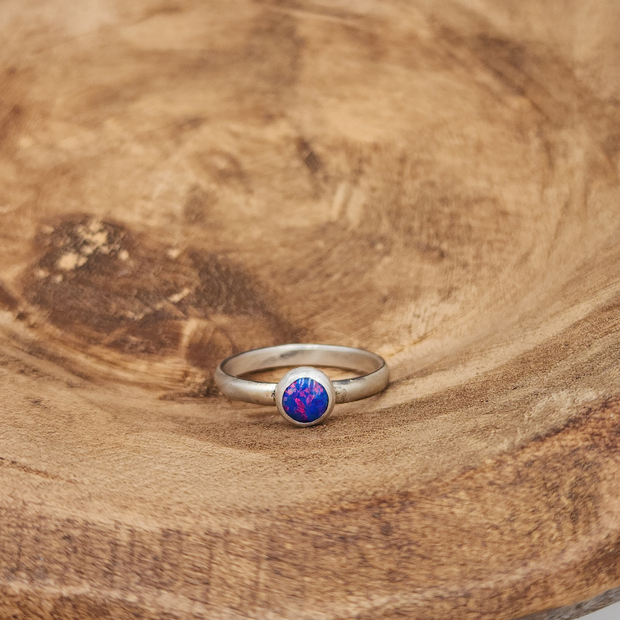 Colored Opal Ring