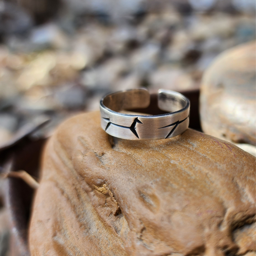 Broken Horse Ring | Sterling Silver