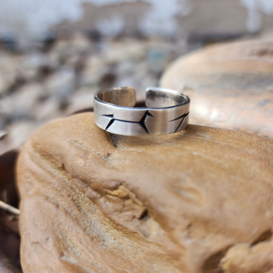 Broken Horse Ring | Sterling Silver