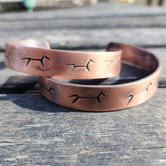 Broken Horse Bracelet | Copper